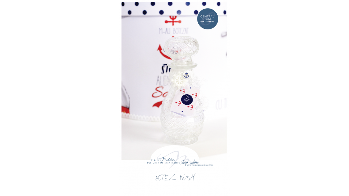 Trusou de botez cu broderie pentru baieti, The Sailor Boy 3